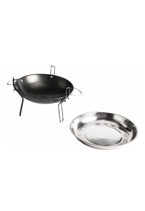 Parrilla Brasero Mesa Acero Inoxidable 30 CM-3