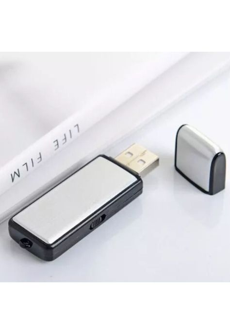 Mini Grabadora Voz Espía Micrófono 4 Horas USB 16GB-4