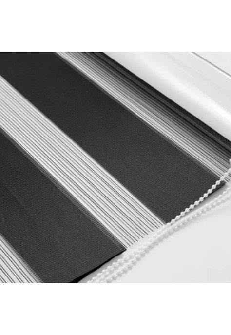 Cortina Roller Dúo Zebra Negra 60x220 CM-2