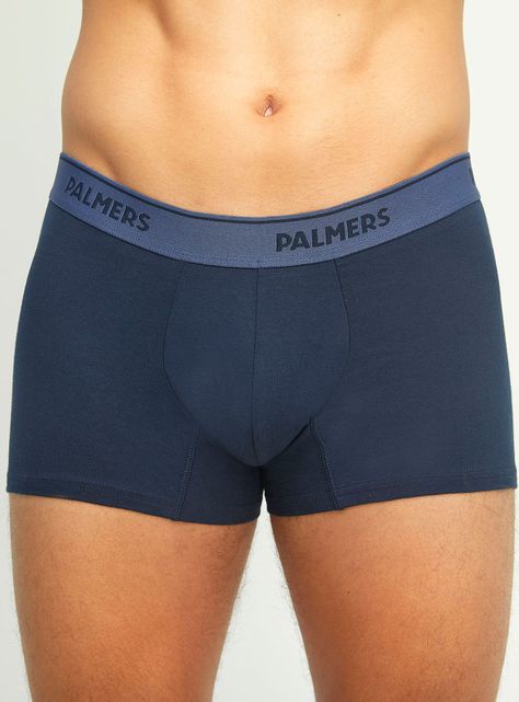 Pack 3 Boxer Corto Algodón Denim Blue Palmers-1