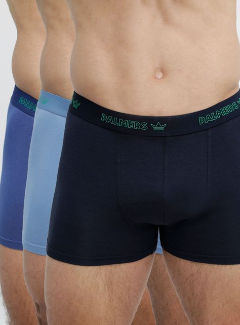 Pack 3 Boxer Medio Bambú Palmers-0