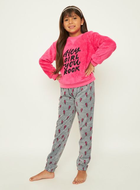 Pijama Niña Largo Micropolar Palmers 67233FUC-0