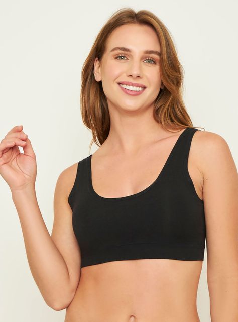 Peto Bambú Algodón Orgánico Palmers Mujer 2210BNEG-0