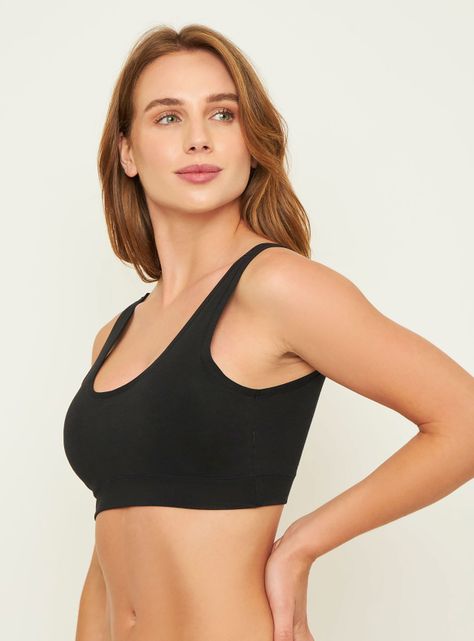 Peto Bambú Algodón Orgánico Palmers Mujer 2210BNEG-1