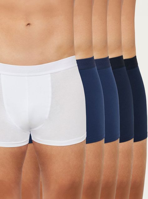 Pack 5 Boxer Medio Algodón P5139g91 Hombre Palmers-0