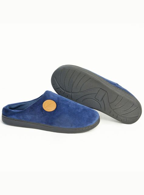 Pantufla Maxi Hombre Azul Palmers-1