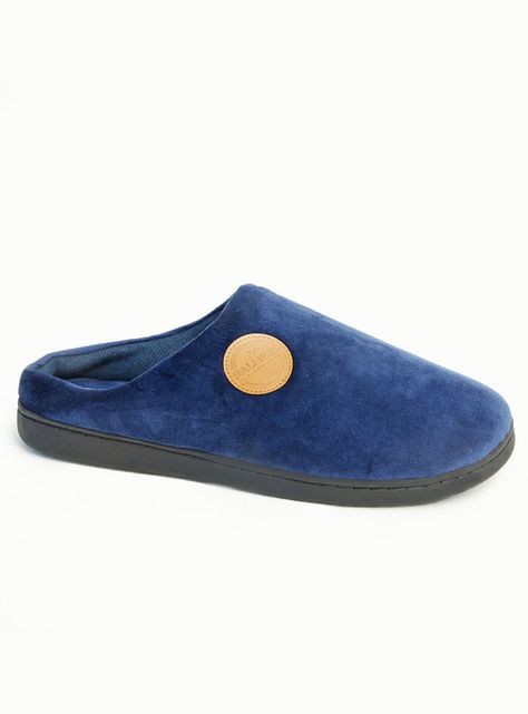 Pantufla Maxi Hombre Azul Palmers-2