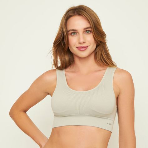 Peto Seamless Gris Claro Palmers Mujer 22076POM-0