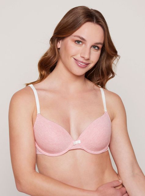 Sostén Tell Me Rosado Melange 8900WG-0