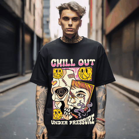 Polera Estilo Urbano - Chill-1