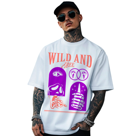 Polera Wild and free - Estilo Urbano-0