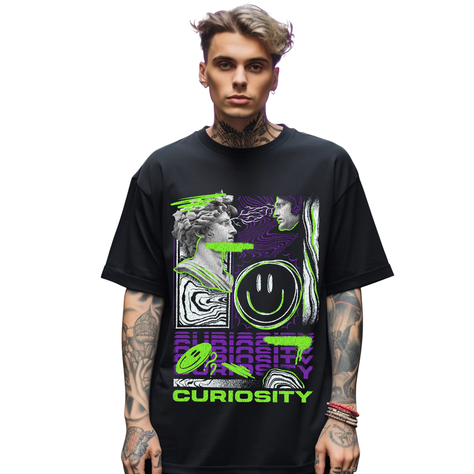 Polera Estilo Urbano - Curiosity-0