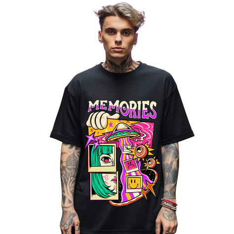 Polera Estilo Urbano - Memories-0