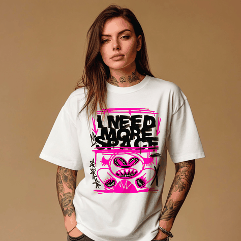 Polera Urbana Streetwear - I Need More-2