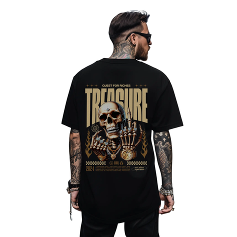 Polera Treasure - Estilo Urbano-0