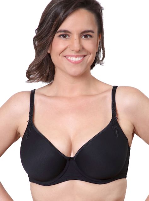 Sostén Spacer Negro COPAS C y D NA7152-0