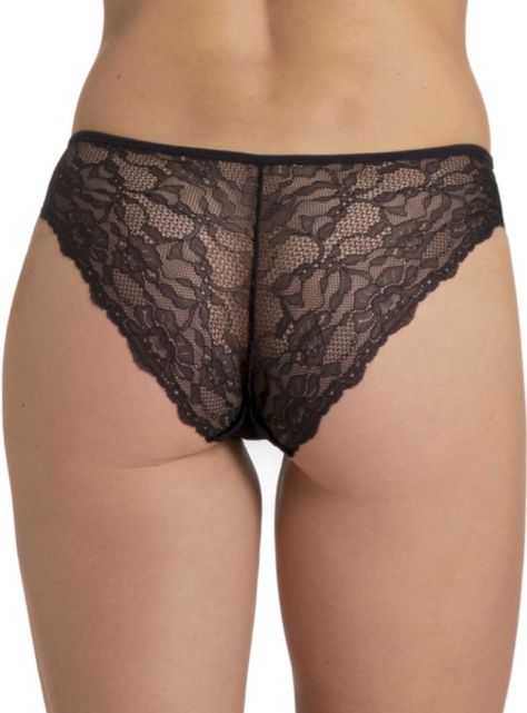 Calzón Crystal Negro D00101-2