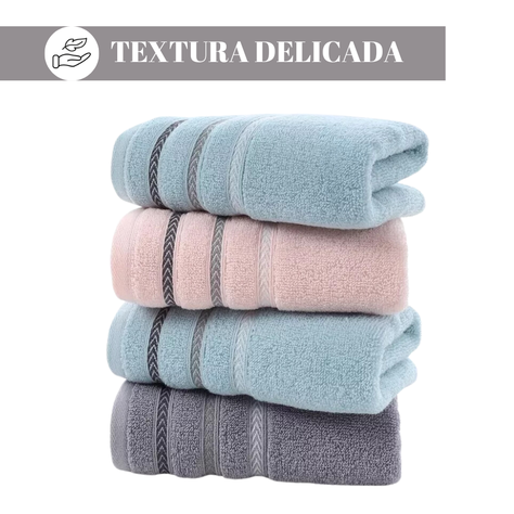 Pack 6 Toallas Algodón Manos Baño Spa Hotel Cocina 35x75-4