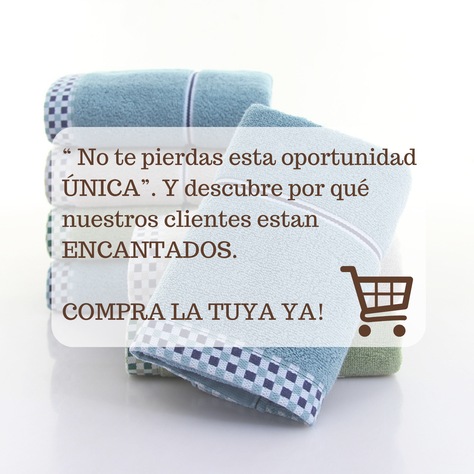 Pack 6 Toallas Surtidas De Algodon Manos Baño Spa Hotel Cocina 35x75 -7