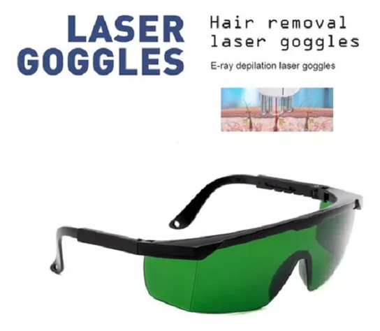 Gafas De Protección Laser Ipl Diodo Para Operador Y Paciente Verde-1