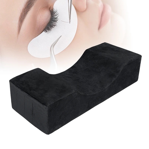 Cojin Para Extensiones De Pestañas O Para Lashista Negro-2