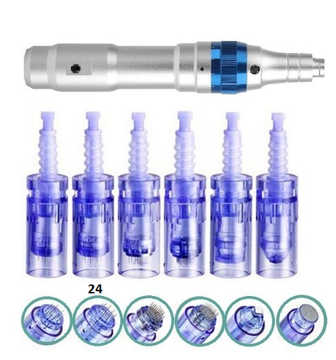 Pack 10 Cartucho Dermapen Dr. Pen A6 24 Pines-1