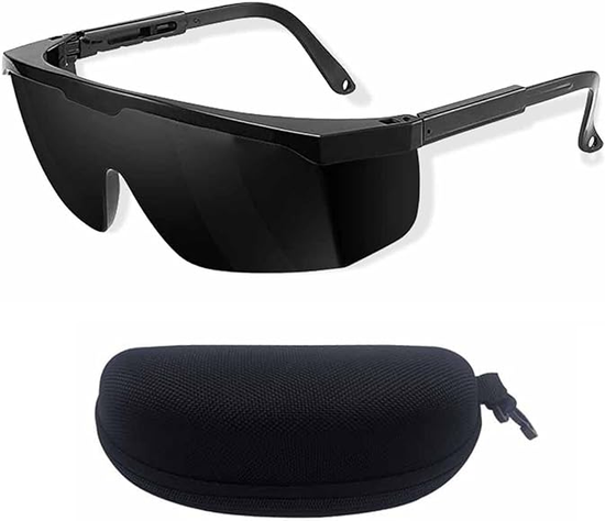 Gafas De Protección Laser Ipl Diodo Para Operador Y Paciente Negro-1