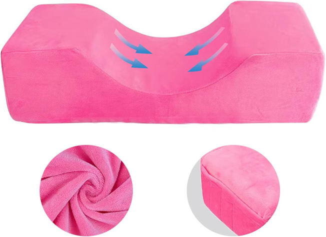 Cojin Para Extensiones De Pestañas O Para Lashista Fucsia-2
