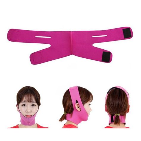 Faja Facial Reductora De Papada Faja Mentonera Mejillas-4