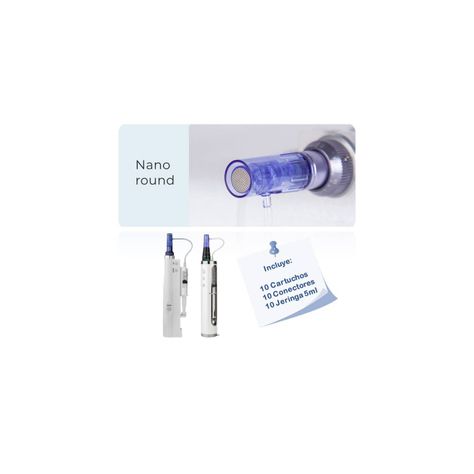 CARTUCHOS DERMAPEN NANO RAUND  PACK DE 10 +-2