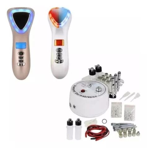 Microdermoabrasion Diamong Peeling  Martillo Frío  Calor-0