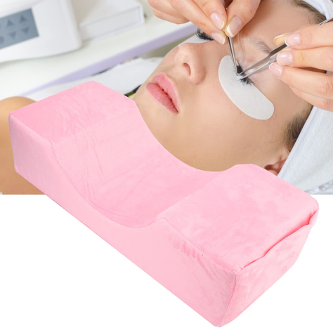 Cojin Para Extensiones De Pestañas O Para Lashista Rosa-1
