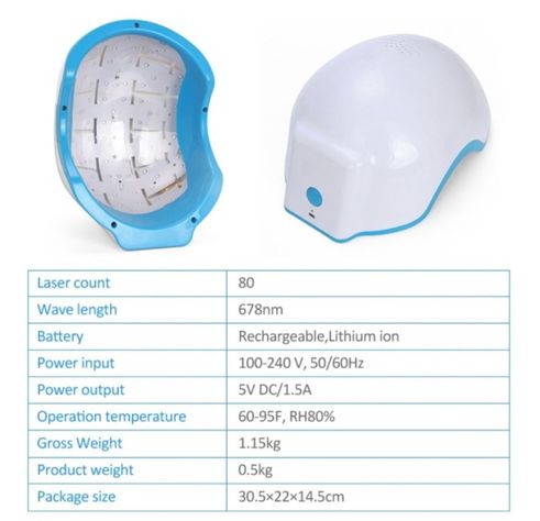 Casco de Terapia Láser Para el Crecimiento del Cabello-2