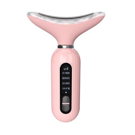 Reductor De Papada Facial Cuello Antiarrugas Barbie Pink-0