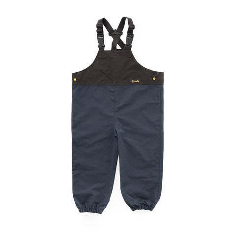 Jardinera Impermeable para niños niñas Azul-0