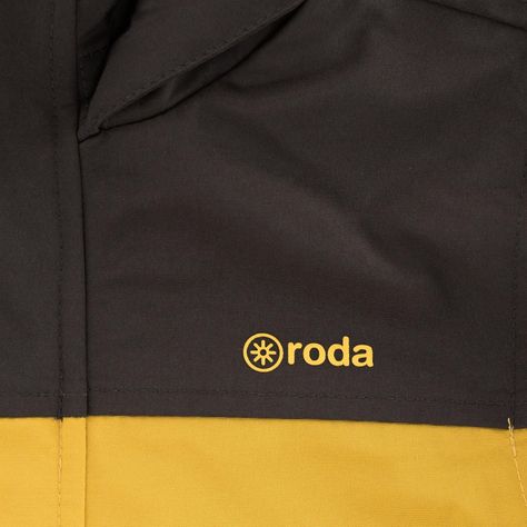 Chaqueta Impermeable para niños y niñas Amarillo-2