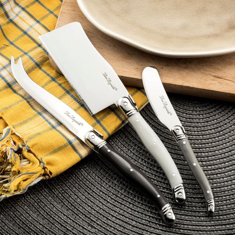 SET 3 CUCHILLOS PARA QUESO TRADITION LOU LAGUIOLE-3