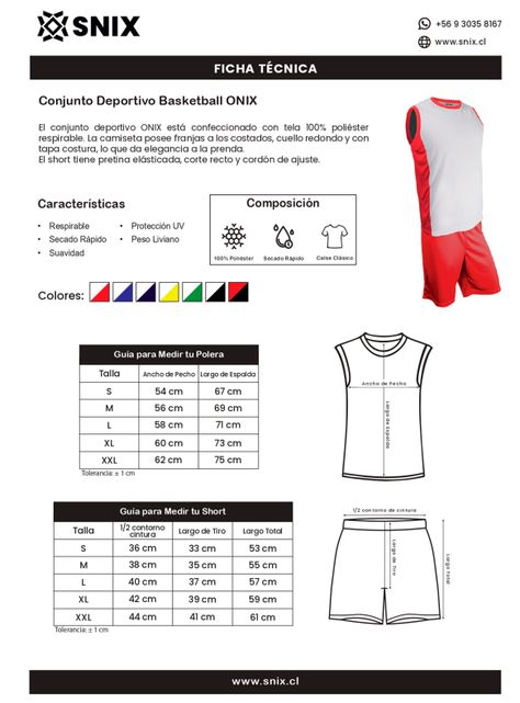 Uniforme de Basketball Onix Snix-2