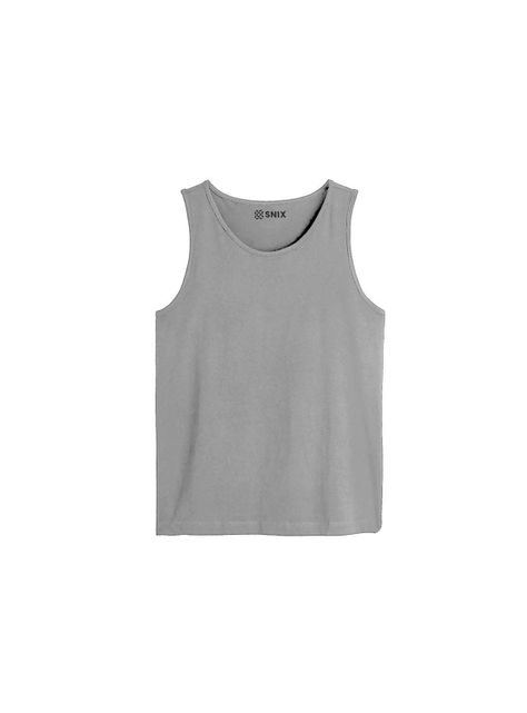 Camiseta Rib Sin Manga Snix-0