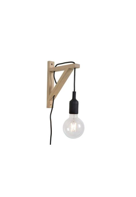 APLIQUE ESCUADRA CORDON NEGRO1xE27-0