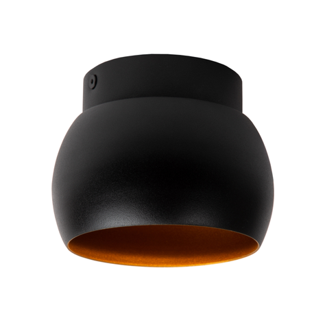 LAMPARA DE TECHO TORBEN NEGRO Ø12,5 1XGU10-2