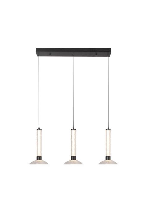 LAMPARA COLGANTE DUNIA VIDRIO LED 3 LUCES-0