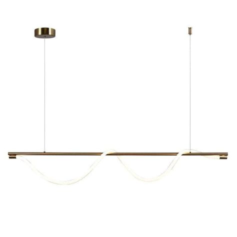 LAMPARA COLGANTE LED ABRUZZO DORADO-0