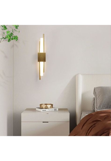 APLIQUE DE PARED LED DORADO VIDAR-1