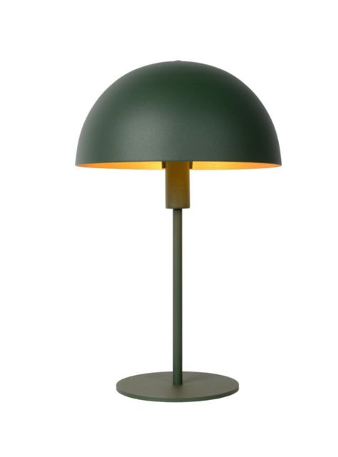 LAMPARA DE MESA SIEMON VERDE Ø25-1xE14-0