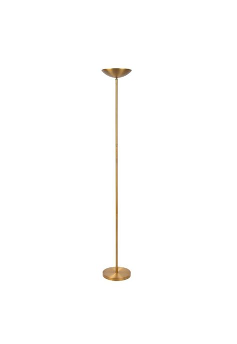 LAMPARA DE PIE ZENITH DORADO RECTA 20W-3000K-0