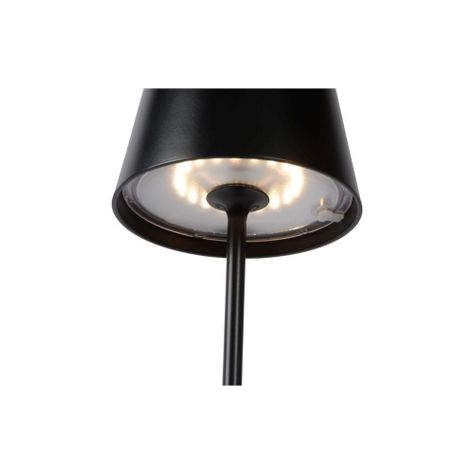 Lámpara de Mesa Justin Outdoor Negro -2