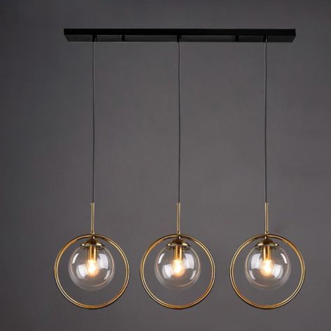 Lámpara Colgante Silvana 3 Luces-1