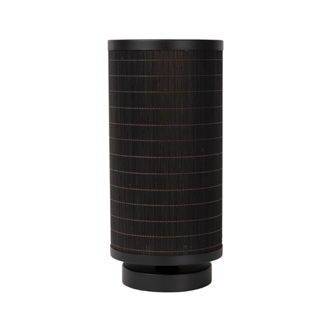 Lámpara de Mesa Tagalog Negro Ø15-1xE27-1