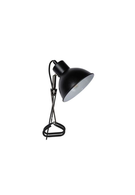 LAMPARA FOCO PINZA MOYS NEGRO 1XE27-2